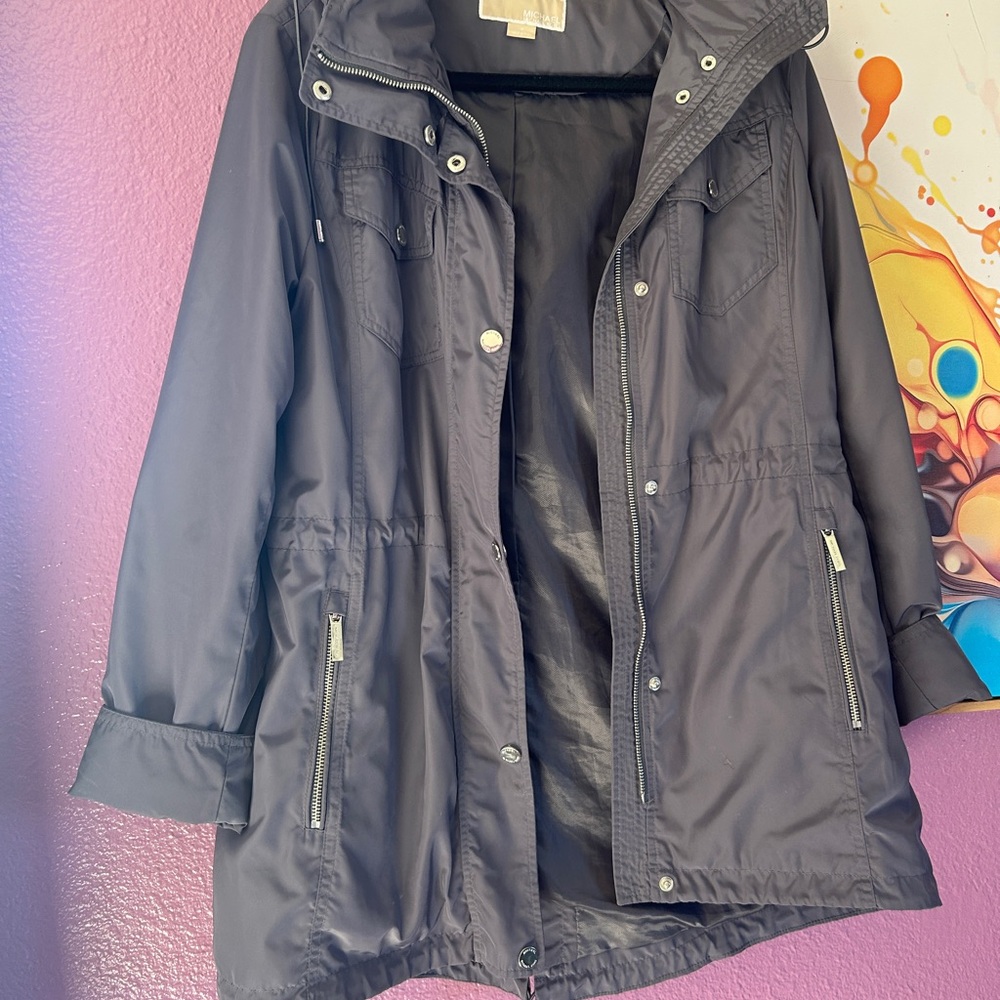 Michael kors - Women's Gray Hooded Jacket